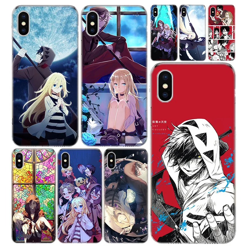 Чехол Satsuriku no Tenshi для телефона с рисунком аниме Iphone 13 12 11 Pro 7 8 6 6S Plus + X XS MAX XR 5 дюймов