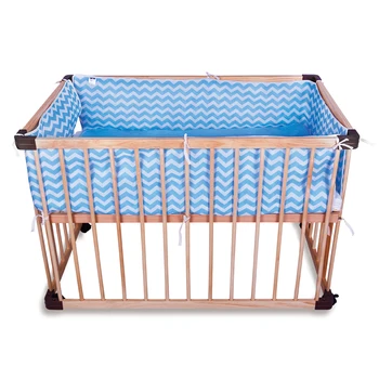 

Summer Baby Bed Bumper Muslin Mesh Fabric Wave Fashion Breathale 3D Design For Newborn Crib For The Baby Children Crib Protector