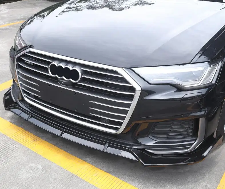 Для Audi A6 Body kit спойлер- Audi A6 ABS задний спойлер передний бампер диффузор защитные бамперы