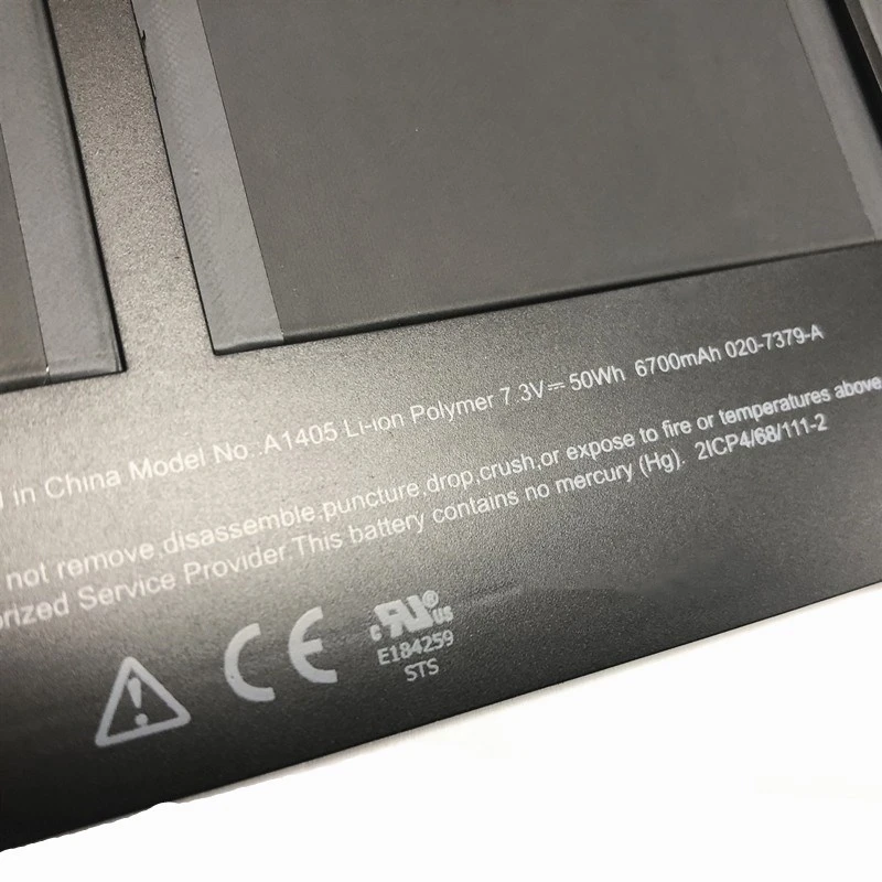 Onevan Nova A1405 Bateria do Portátil para Apple Macbook Air 13 Polegadas A1377 A1369 A1496 A1466 Final de 2010 Meados de 2011 2013 Início de 2014 2023 - Imagem 5