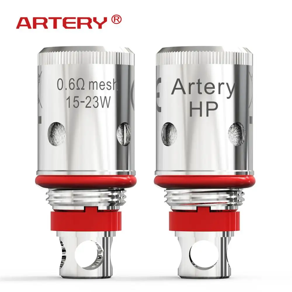 Original Vape Core Artery PAL 2 Coil 0.6ohm Mesh Coil Regular 1ohm HPmesh 0.6ohm HP For PAL 2 Vape Kit E cigarette coil head (4)