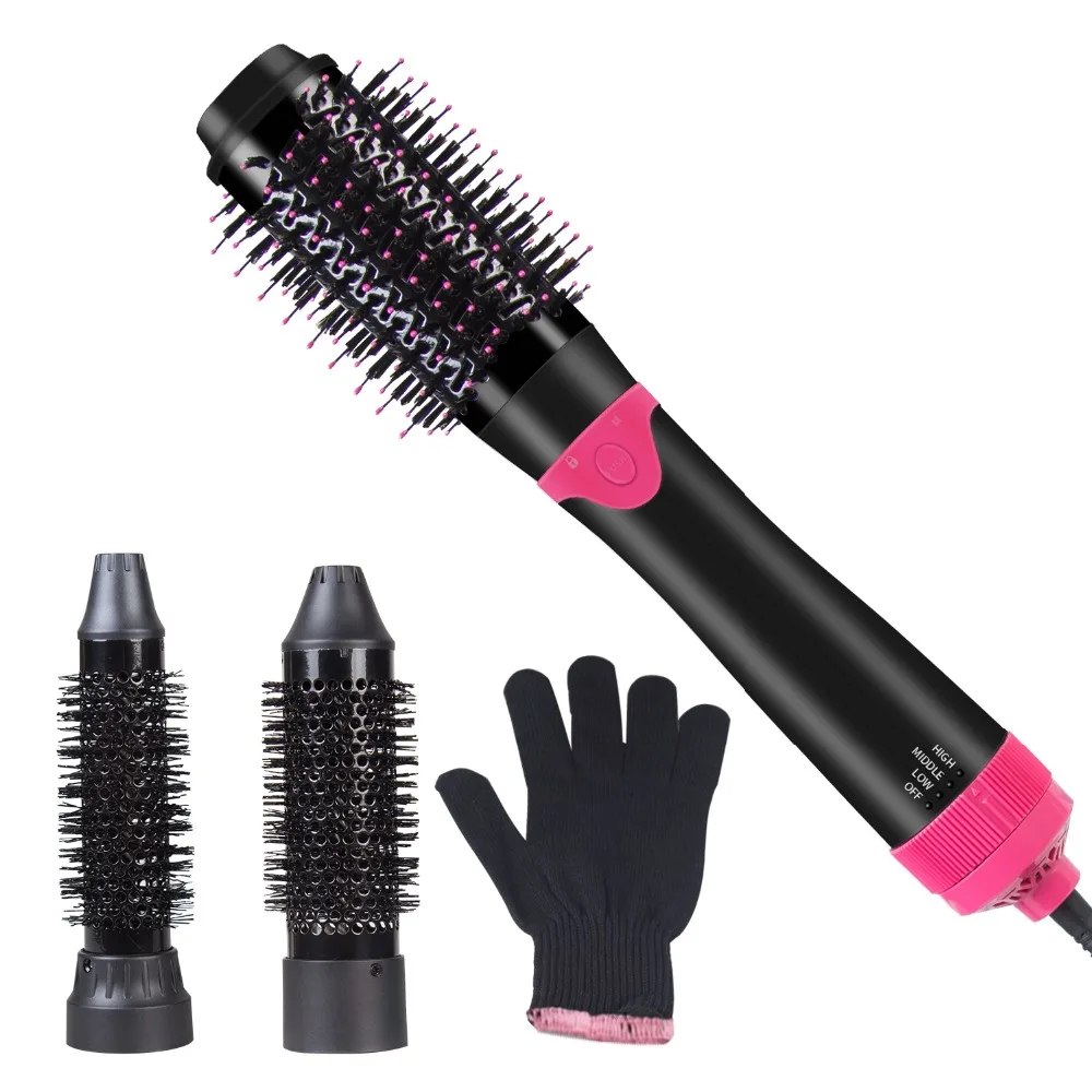Madami 3 in 1 One-Step Hair Dryer Detachable Combo Hot Air Hair Brush with Negative Ion Hair Care Salon Gorgeous Styling Tool (1)