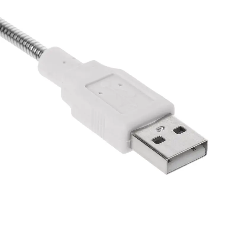 Регулируемый светодиодный светильник USB для ноутбука, ноутбука, компьютера, клавиатуры, настольного чтения книг