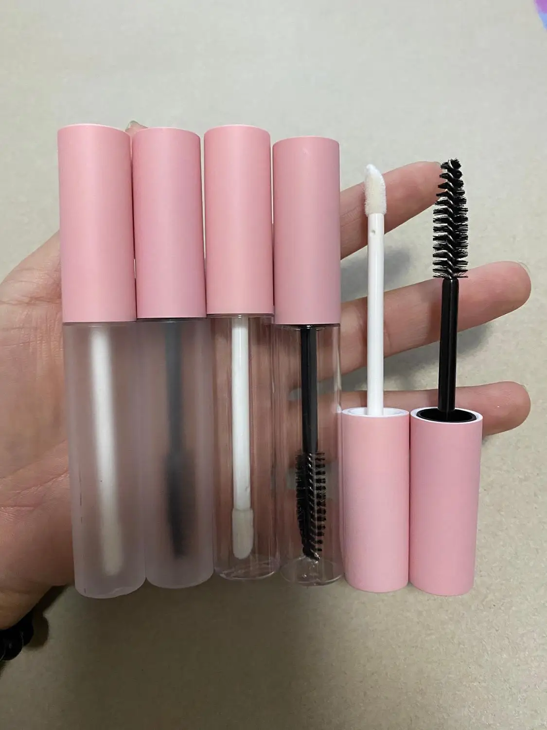 10ml Clear Empty Lipgloss Tubes Makeup Transparent Mascara Bottles