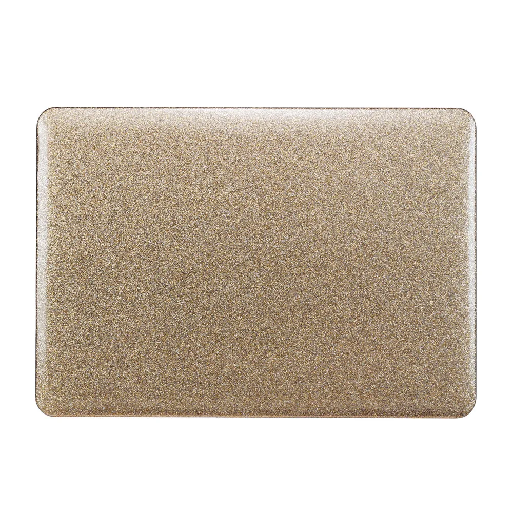 Чехол для ноутбука s для Apple MacBook Air 13,3(A1932) защитный чехол для ноутбука устойчивый к царапинам сверкающий чехол для ноутбука - Цвет: Золотой