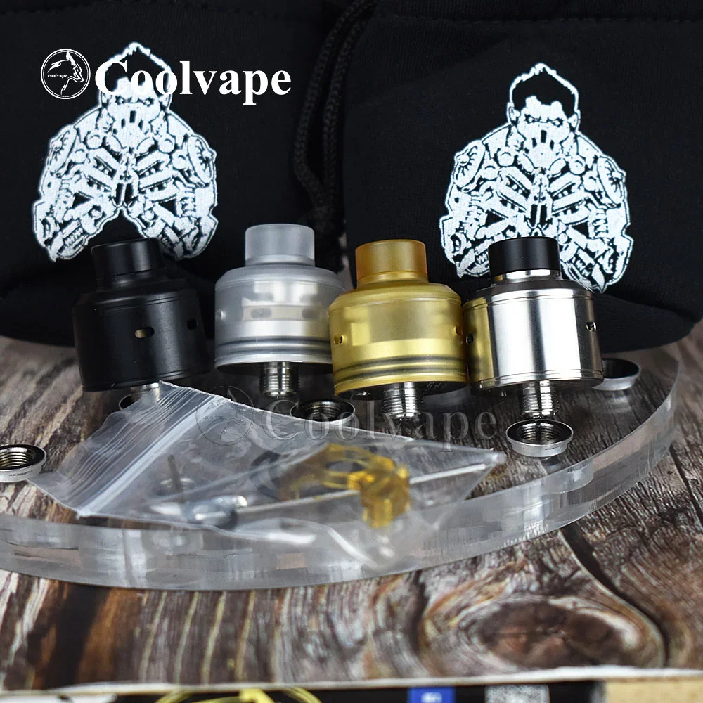 Испаритель coolvape обслуживаемый резервуар для электронной сигареты 316 танк одна