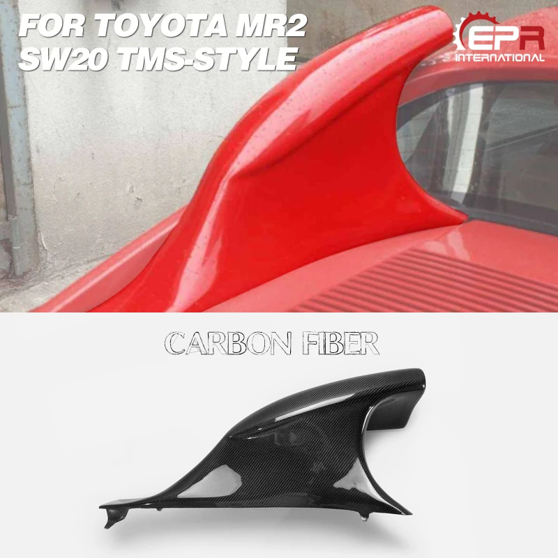 

Car Accessories TMS-Style Right Side Carbon Fiber Air-intake Glossy Finish Air Intake Duct Fibre Drift Vent For Toyota MR2 SW20