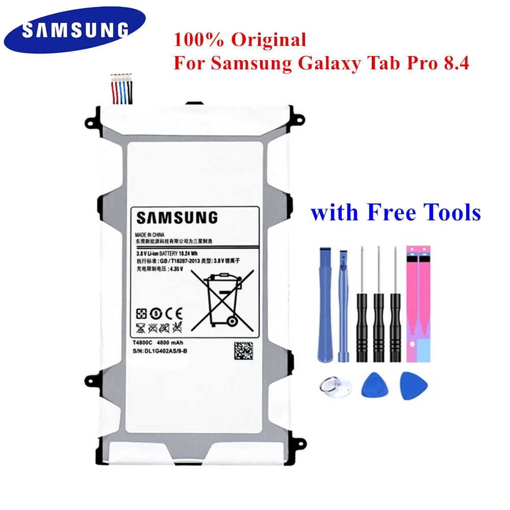 Планшет Батарея T4800C T4800E для Samsung Galaxy Tab Pro 8,4 дюймов SM-T321 T325 T320 T321 T4800U 4800 мАч с инструментами