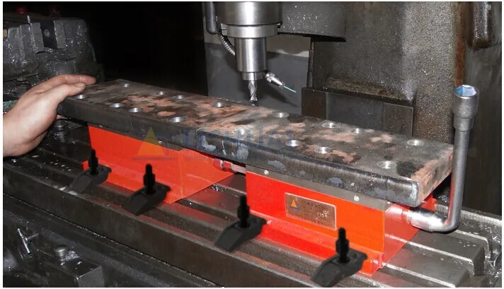 Suporte de trabalho magnético de torno de mesa para moinho cnc