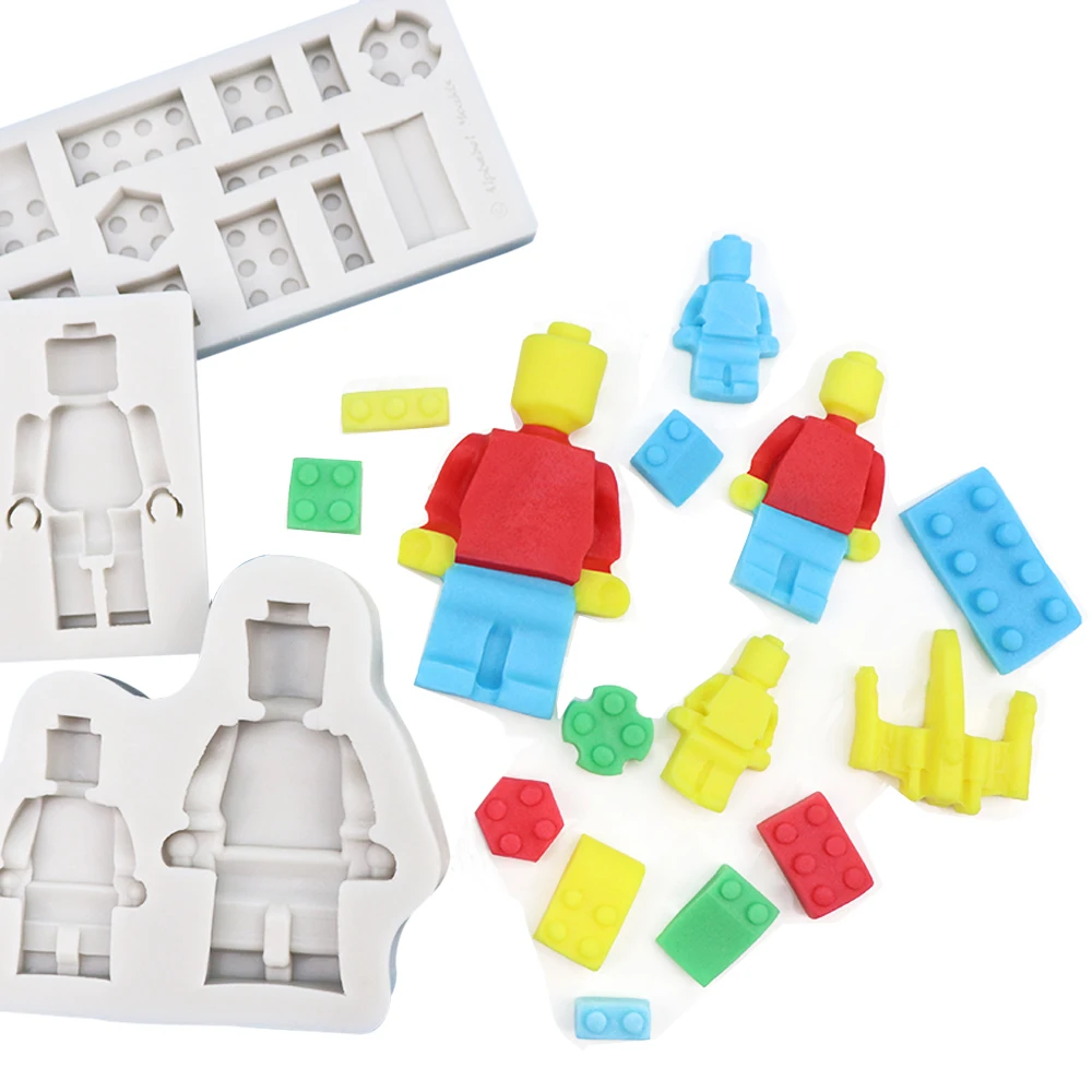 Lego Sets Lego Minifigure Cake Mold Lego Shaped Ice Cube Tray