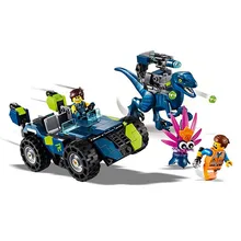 MOVIE 2 Rex's Rex-treme Offroader динозавр, набор строительных блоков для автомобиля, кирпичи, Классическая киномодель, детские игрушки, подарок для детей