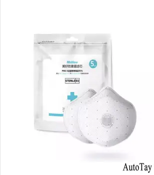 

5pcs Mehow Fliters Thick breathable filters Rechagable cover Use with Mehow Mask (need to use with mehow mask)