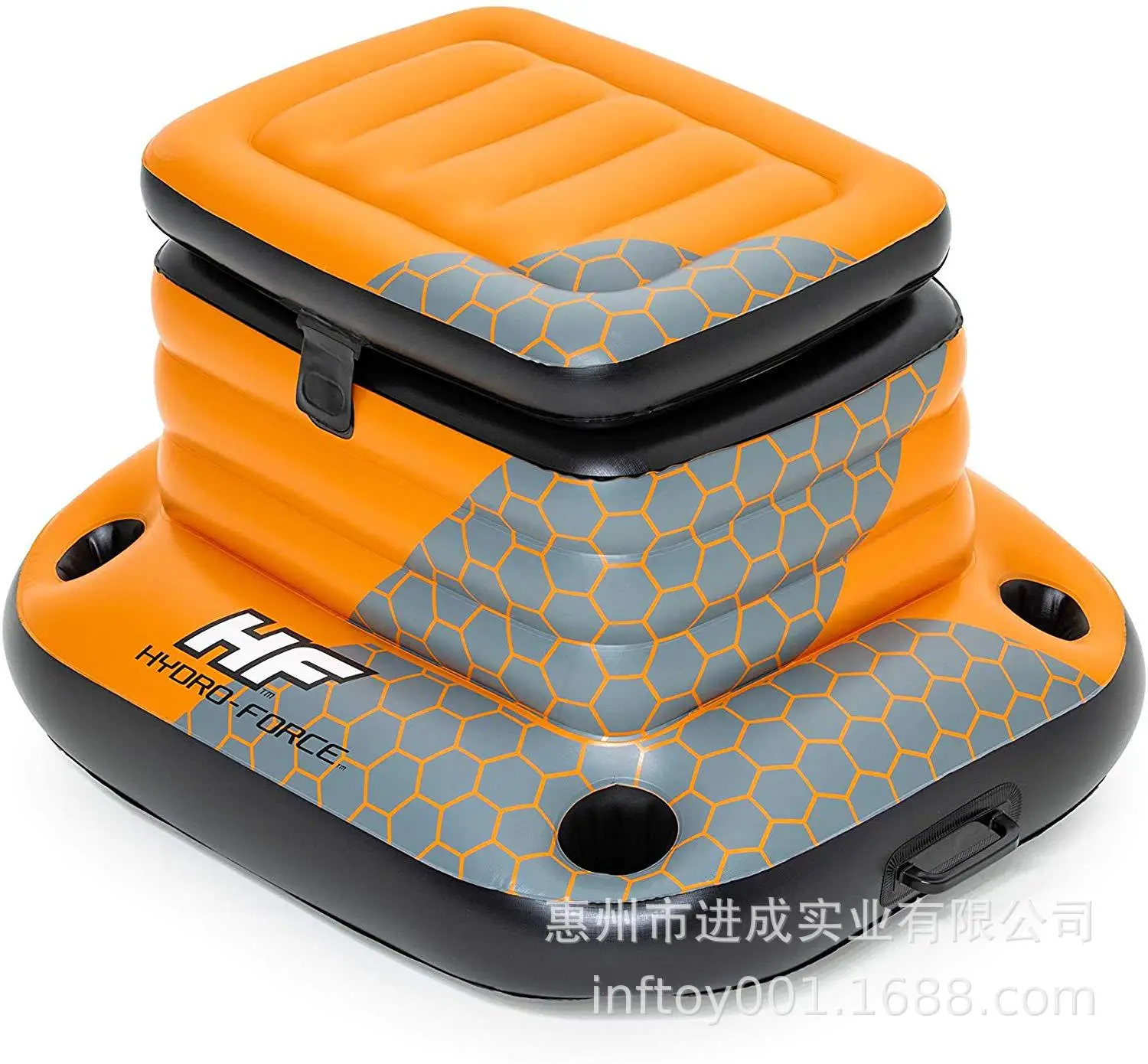 

New Style Square Ice Bucket PVC Inflatable with Lid Beer Barrel Outdoor Car Mounted Beverage Ice Bar Bar KTV