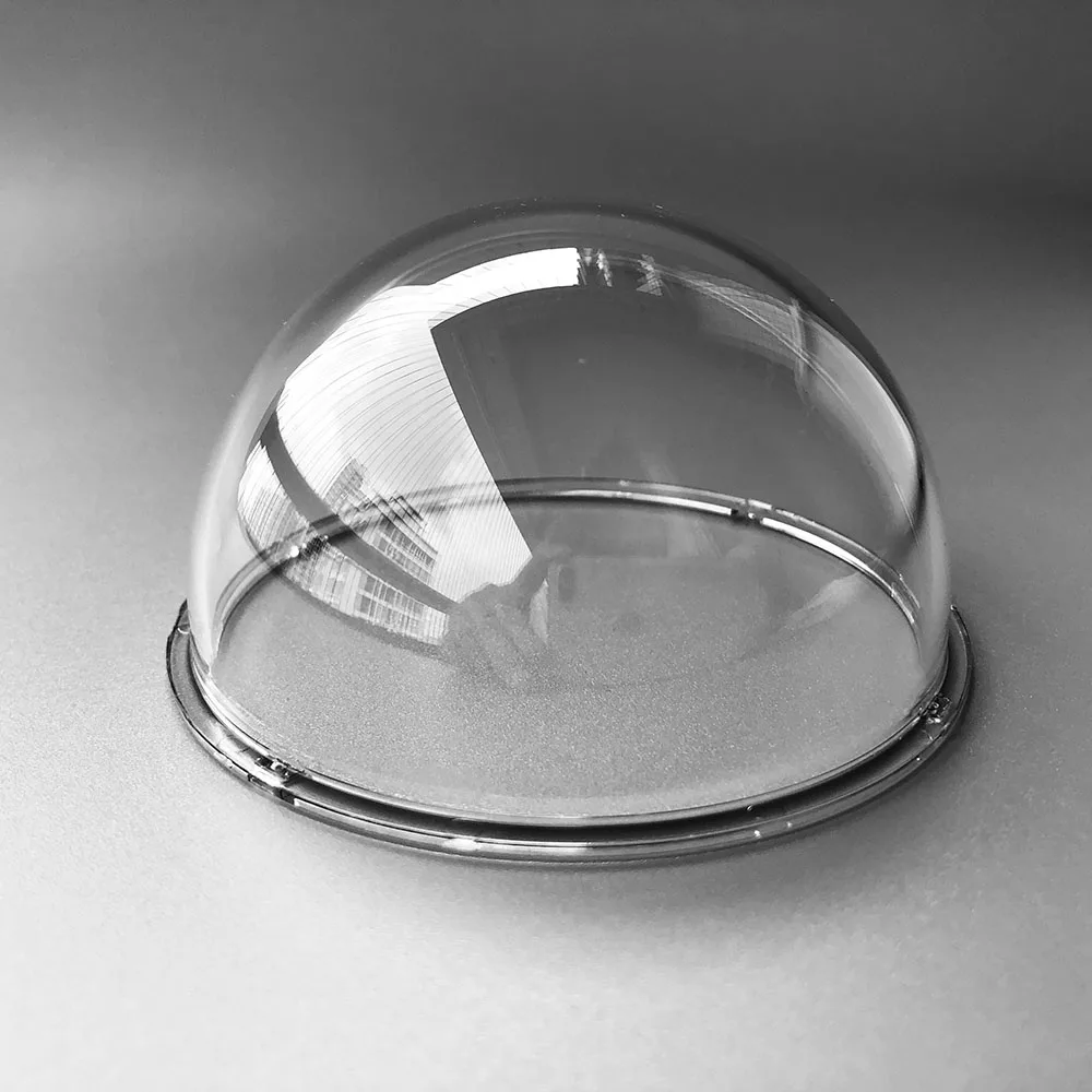 Security Camera Cover 3.35 Inch Transparent Acrylic Dome Hikvision Samsung Surveillance CCTV Camera Housing Cover Antidust Lens Protect Case 85x45mm