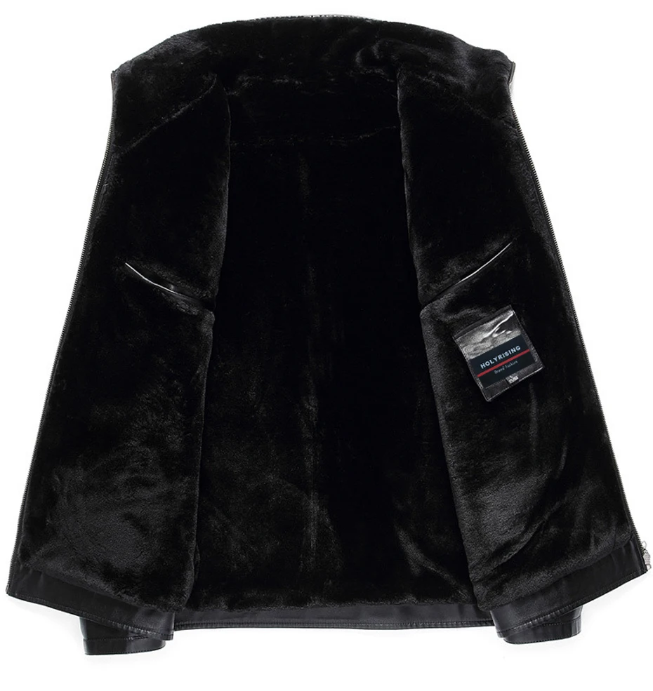 Holyrising мужская куртка из искусственной кожи M-5XL новая зимняя мотоциклетная мужская кожаная куртка Мужская ветровка ПУ куртки Мужская Верхняя одежда 19006-5