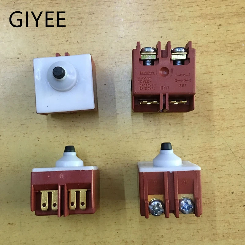 5pcs Fa25/2w 250v 5a 125vac/10a Momentary Dpst Switch Car AliExpress