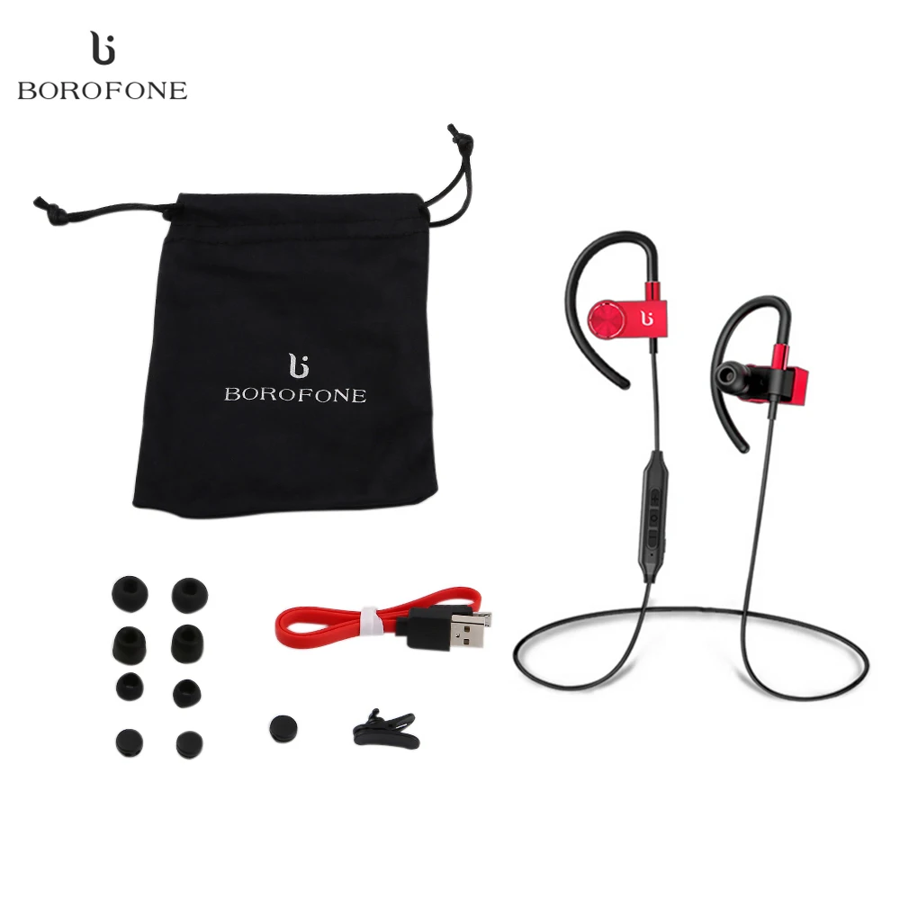 

BOROFONE BE3 Universal Waterproof Sport Running Jogging Earphone Wireless V4.0 10M Transmission Distance Earphones