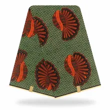 ESEWING Lastest Анкара ткань, Африканский воск печати ткань хлопок 6 ярдов для шитья восковое платье Гана Нигерия воск ткань 1909064