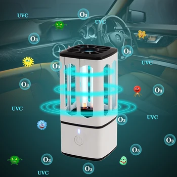 

Car UV Light Sterilizer Smart Sensor Ultraviolet Sterilizer USB Ultraviolet Disinfection Light UVC Germicidal Lamp For Car Truck