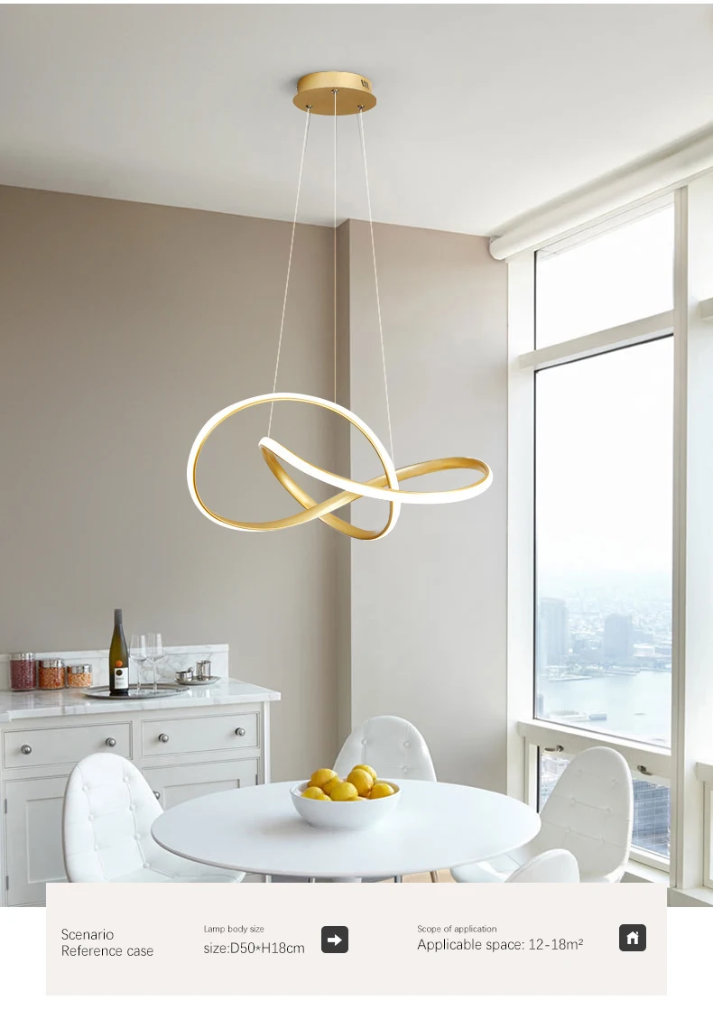 Modern Led Chandelier Lighting for Living Room Dining Table Nordic Creative Design Ceiling Hanging Lamp In Bedroom Kitchen Loft dining chandelier