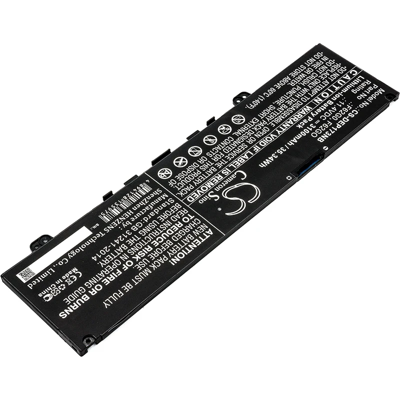 Обновленная батарея Cameron Sino для DELL Inspiron 13 7000, Inspiron 7373