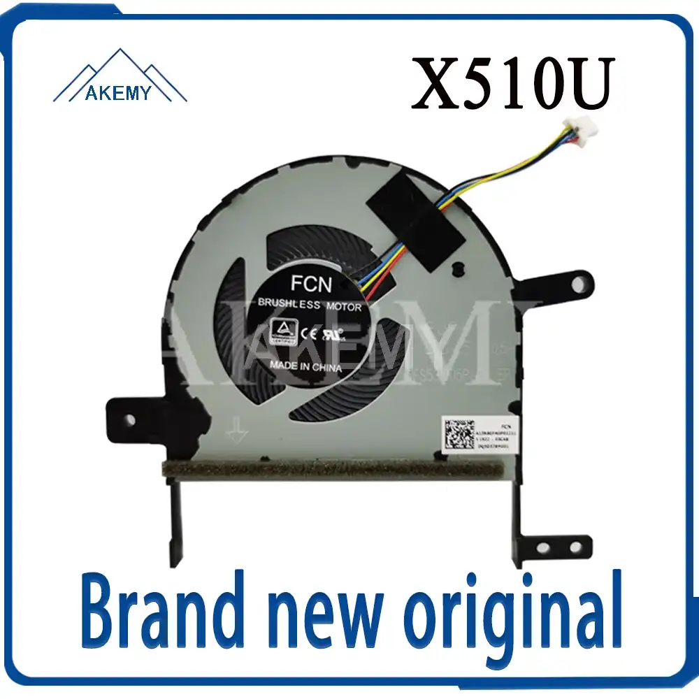Новый вентилятор охлаждения процессора для For Asus S510U X510U X510 DFS531005PL0T FJPP DC 5V 0.5A