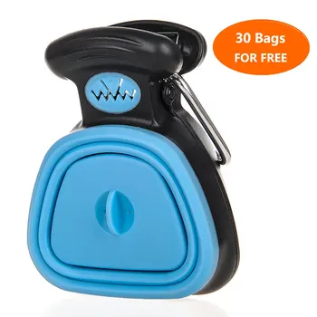 

Dog Poop Bag Dispenser Portable Travel Foldable Dog Poop Scooper Clean Pick Up Animal Waste Waste Picker Cleaning Pet Products