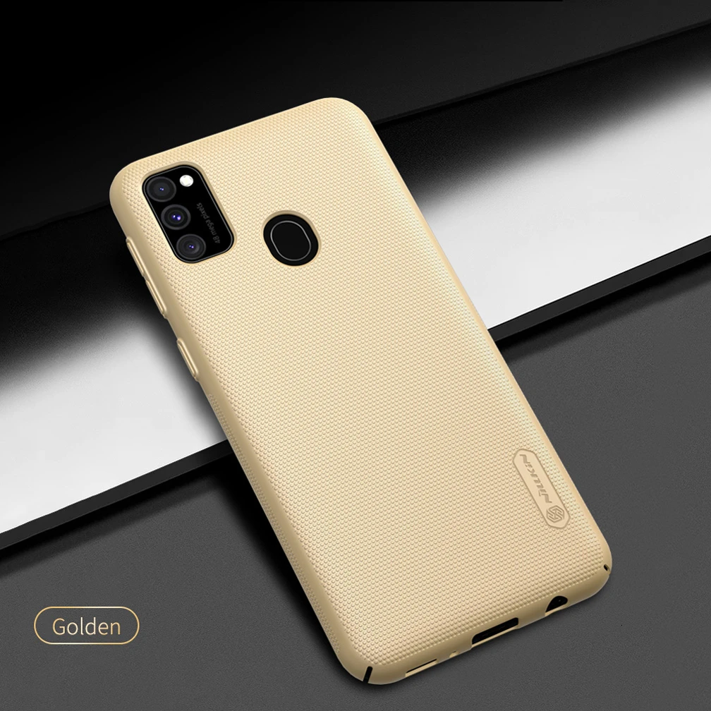 Gold Для samsung Galaxy M30s чехол NILLKIN матовый щит PC твердая пластиковая защитная задняя панель для телефона чехол для samsung M30s - Цвет: Gold