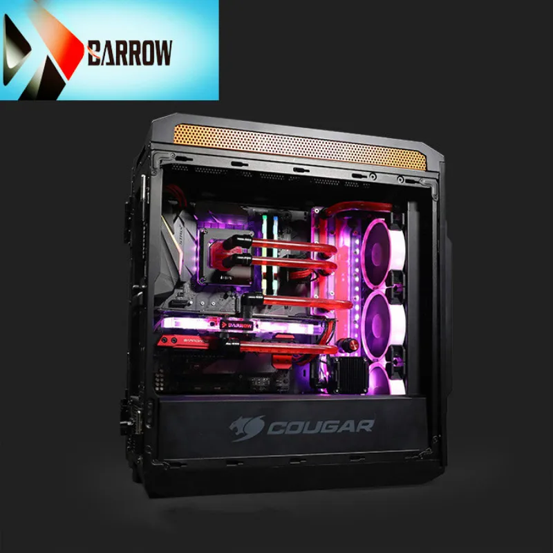 Барроу водного пути доска forCOUGARwatercooling чехол для компьютера специальный резервуар 2,0 rgb светильник охладитель pc tankCRGT-SDB, радиатор