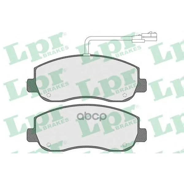 Колодки Тормозные Opel Movano/Renault Master 10- Передние Lpr 05p1579 Lpr арт. 05P1579