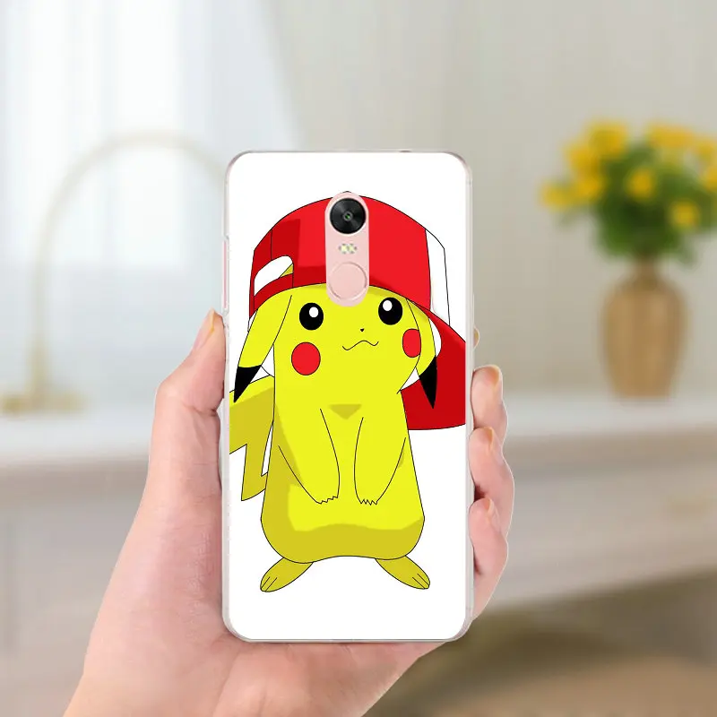 Picture 7 Для Xiaomi mi Red mi x Note Y3 2 3 4X5 5A 6 7 Pro Play Мягкий ТПУ силиконовый чехол для телефона сумки прекрасный мультфильм Пикачу чехол s - Цвет: Picture 7