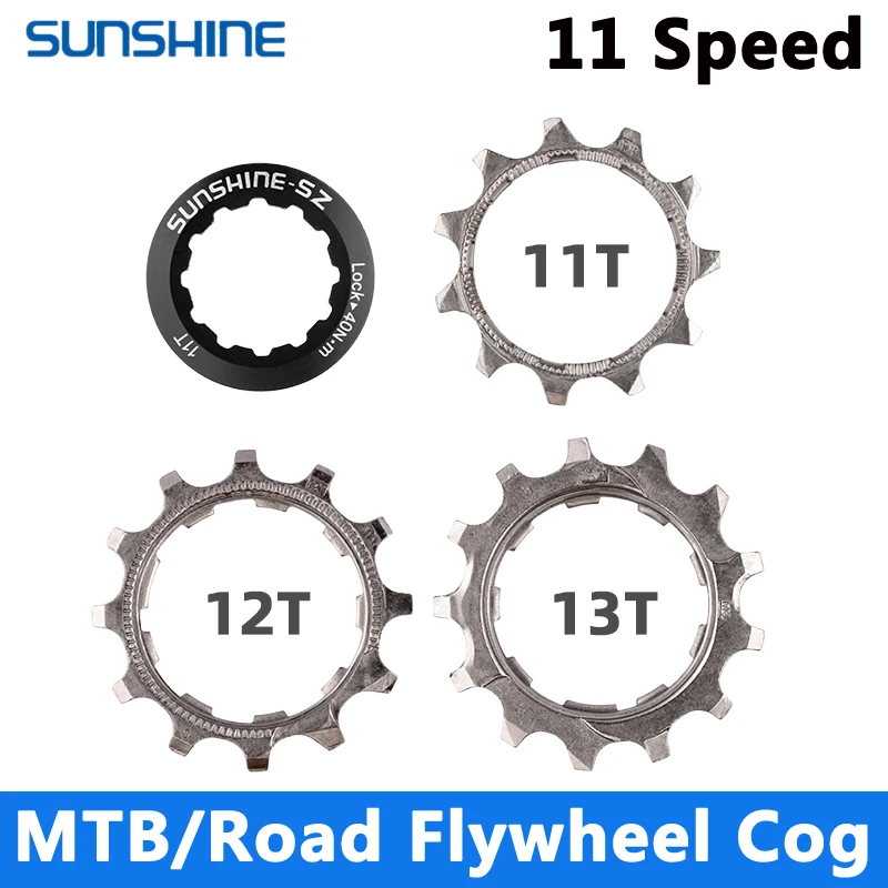 MTB Bicycle Flywheel Cog 8 9 10 11 12 Speed 11T 12T 13T Cassette Parts Compatible For SHIMANO SRAM freewheel Teeth bicycle cassette bicycle sprocket gear bicycle parts bike sprocket bike freewheel