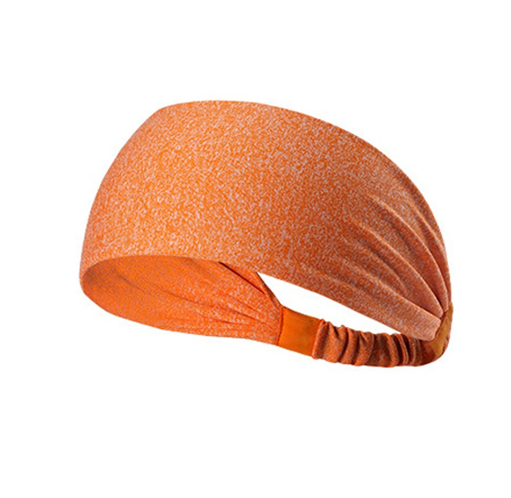1PC Headband Women/Men Sweatband Yoga Gym Stretch Head Band For Sport Elasticity Sweat Bands Sport Bandage Safety 1111
