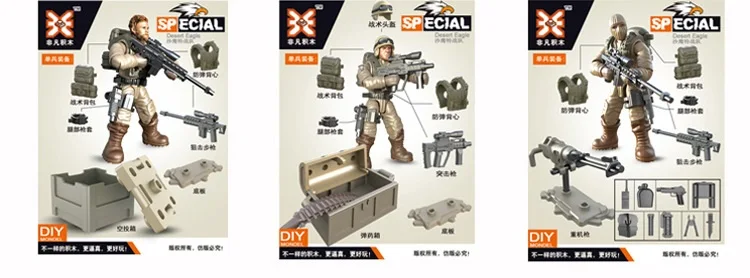 XJ9902/9904/9905 36 шт./лот специальная команда policeDIY модель строительные блоки кирпичи игрушки для детей подарок