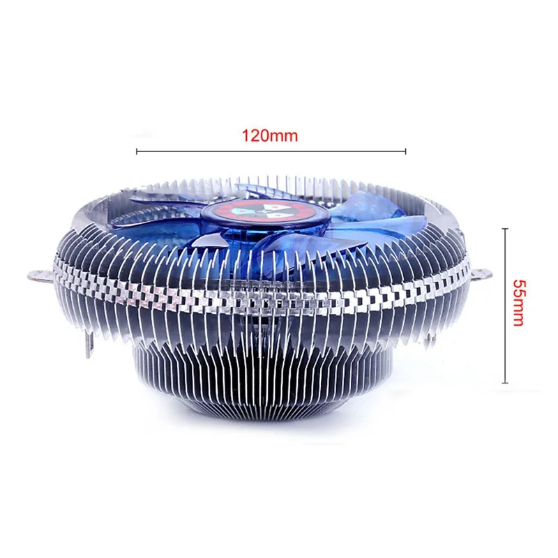 PC CPU Cooler Cooling Fan Heatsink for Intel LGA775 1155 AMD AM2 AM3 754 CPU Cooling Fans Computer Fan