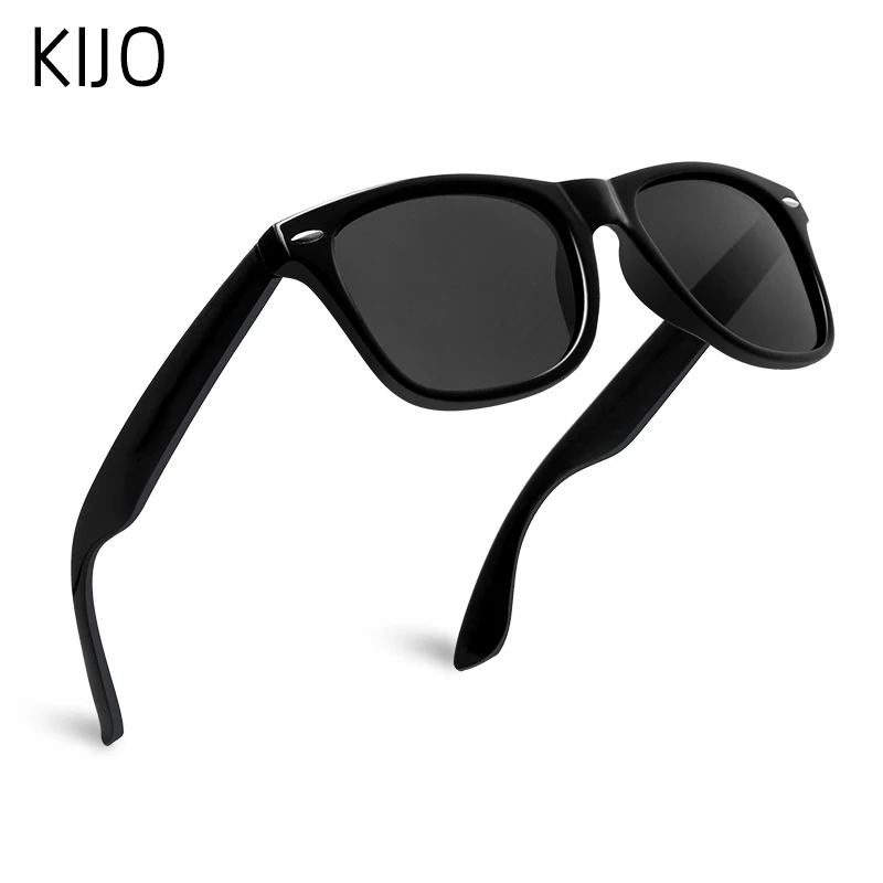 Модель года: поляризованные солнцезащитные очки double eleven для мужчин/женщин в классическом ретро стиле с заклепками, защита от ультрафиолета