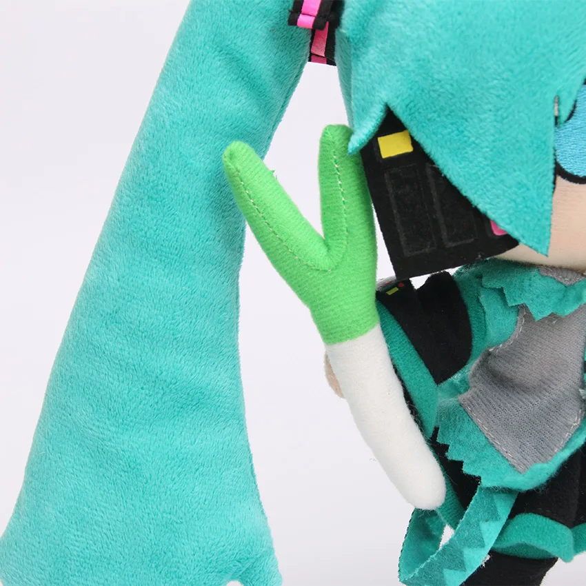 10 шт./компл. Хацунэ Мику из плюша в стиле аниме «VOCALOID плюшевые Мику Кукла рождественские подарки 24 см