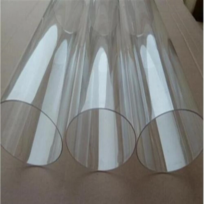 Acrylic Tube Covers for Candle Holders,LED Candles, 25cm High, 5Pcs