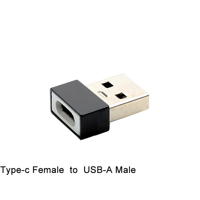 Тип-c USB-c Женский к USB-A Мужской конвертер OTG кабель адаптер Прямая поставка