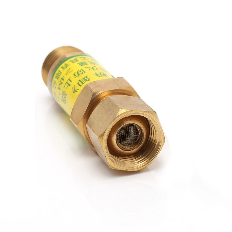 

Flashback Arrestor M16x1.5 Oxygen Acetylene Check Valve For Pressure Reducer Cutting Torch