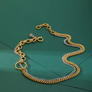 

2020 Necklace 2020 New Necklace Hip-hop Necklace Normcore Style European and American Exaggerated Temperament Necklace