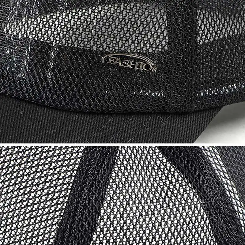Women Man Ultra-slim Running Cap quick-drying fabric Summer Cap Unisex Quick Dry Mesh Cap Running Hat Breathable Hats