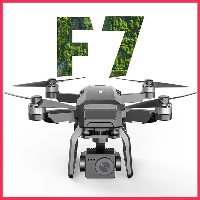 SJRC F7 4K PRO Drone EIS Camera GPS HD 5G WiFi FPV 3KM RC Professional Brushless Quadcopter Foldable Dron | Электроника