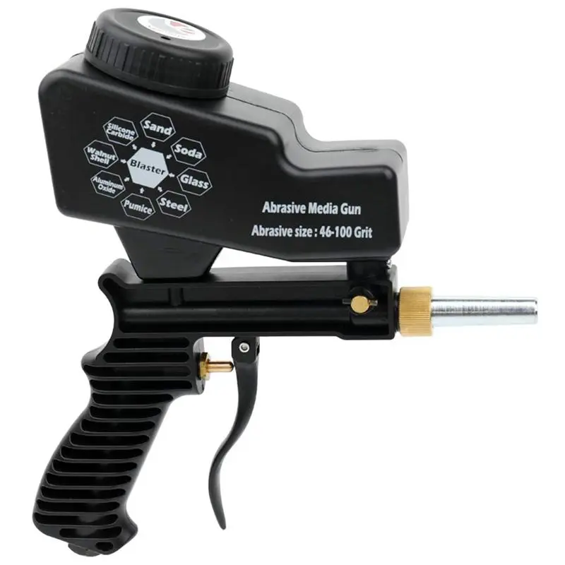 

Anti-Rust Sand Blaster Spray Tool Mechine Save Unnecessary Surface Material Can Adjust Sand Blaster Tool Flows And Change Nozzle