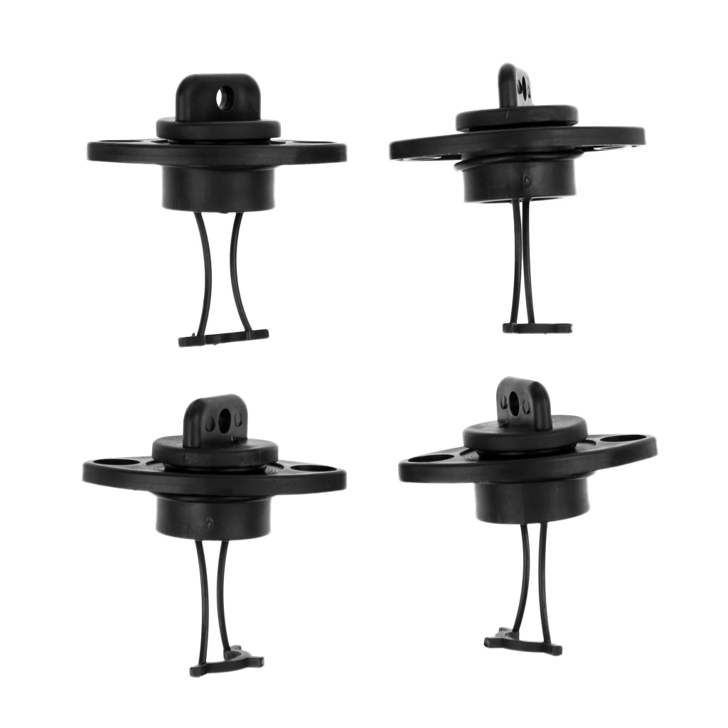 4 Pieces Thread Hull Drain Plug Replacement for Kayaks Canoes Fishing Boats