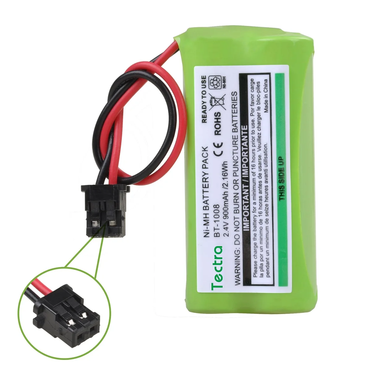 24V2AAA900mAhCordlessHomePhoneBatteriesforUnidenBT1008BT