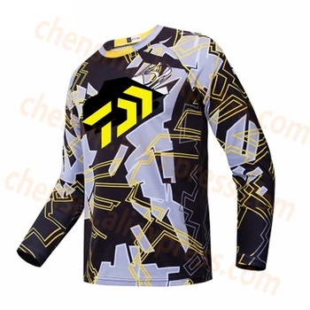 

2020 DAIWA Men Fishing Clothing Ultrathin Long Sleeve Sunscreen Anti-uv Breathable Coat Summer Fishing Shirt Size XS-5XL Jacket