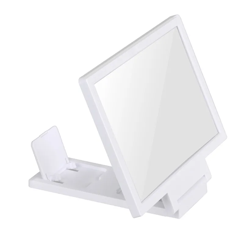 3D Mobile Phone Screen Magnifier HD Amplifying Stand Movie Video Foldable Desktop Lightweight Bracket Folding Phone Holder