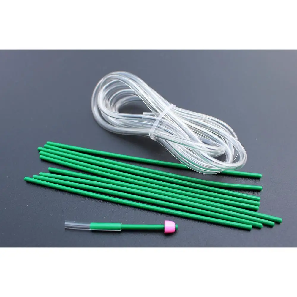 

Tigofly 2m/lot Green Plastic Tube Kit Set PE PVC Tube Fly Tubing Clear Fly Tying Tubes Materials