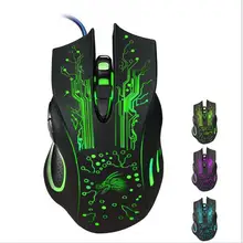 Светодиодный игровой usb-кабель с 6 кнопками да мышь где угодно для стильного дизайна с отличительным видом. ПК ноутбук